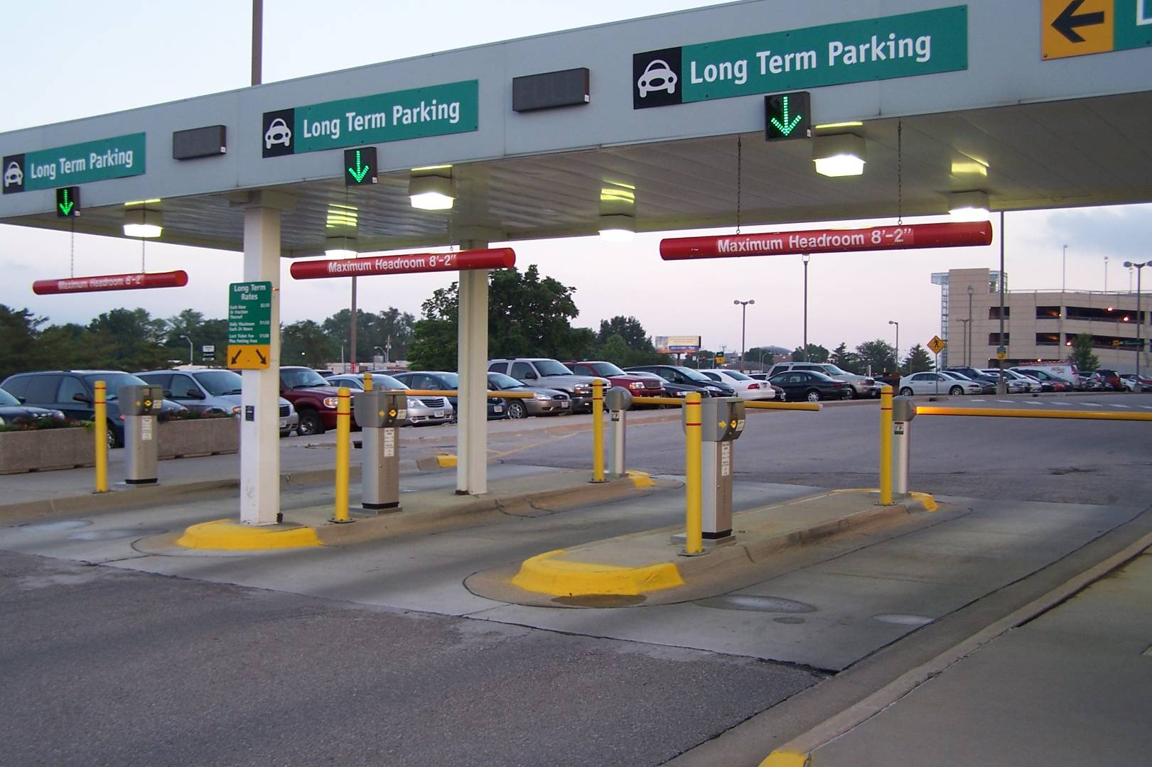Des Moines International Airport Parking Access Control