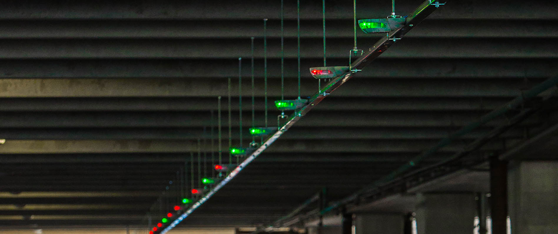 Des Moines Airport Parking Guidance System