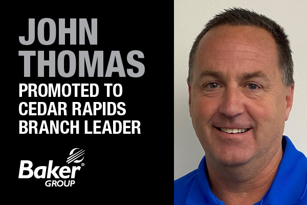 John Thomas Promoted to Cedar Rapids Branch Leader